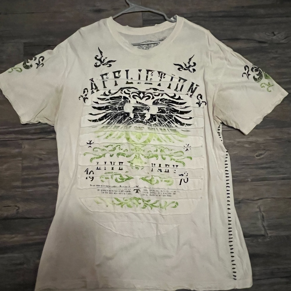 Affliction tee shirt